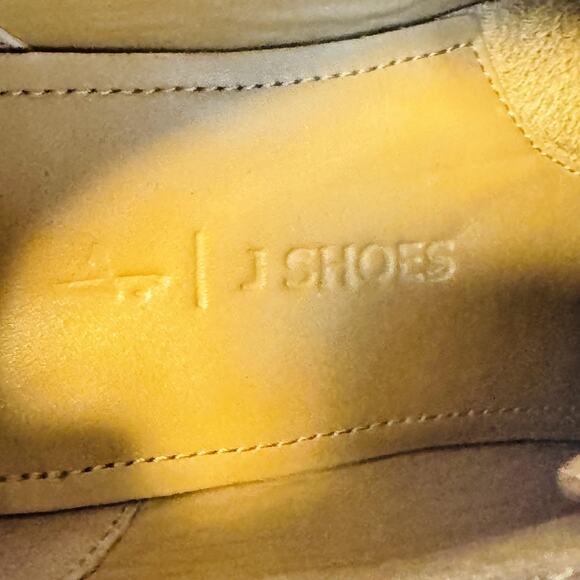 J Shoes Mens 9 Brown Leather Templar Monk Strap Loafers Dress Slip On Classic main image 7